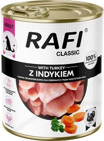 Rafi Classic Dog Karma z indykiem dla psa 800g