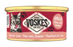 Voskes Original Jelly Tuna with Salmon Karma z tuńczykiem i łososiem kota 85g