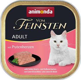 Animonda Vom Feinsten CAT Adult Karma z indyczymi sercami dla kota 100g