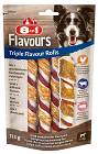 8in1 Triple Flavour Rolls przysmak dla psa 113g