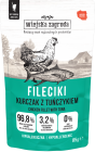 Wiejska Zagroda Karma Hipoalergiczna z kurczakiem i tuńczykiem dla kota 85g SASZETKA