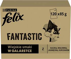 Felix Fantastic Countryside Selection Karma w galaretce dla kota 120x85g