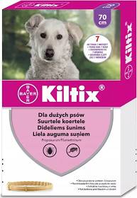 Bayer Kiltix dla Psa dużego Obroża na kleszcze długość 70cm