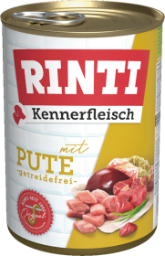 Rinti Kennerfleisch (mit pute) Karma z indykiem dla psa 400g