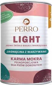 Perro Light Adult Karma z jagnięciną i warzywami dla psa 400g