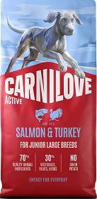 Carnilove Active DOG Junior Large Breed Salmon&Turkey Karma z łososiem i indykiem dla szczeniaka 12kg