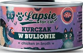 Łapsie Adult Mokra Karma z kurczakiem dla kota  80g