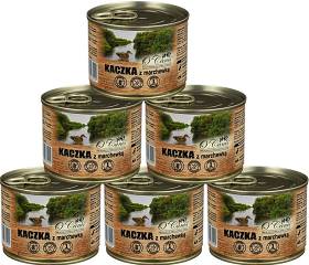 O'Canis Karma z kaczką i marchewką dla psa 6x200g PAKIET
