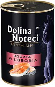 Dolina Noteci Premium Karma z łososiem dla kota 400g