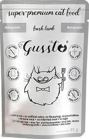 Gussto Fresh Lamb Karma z jagnięciną dla kota 85g