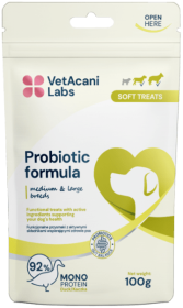 VetAcani Labs Probiotic Formula Suplement diety dla psa 100g SASZETKA