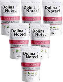Dolina Noteci Premium Adult Karma z cielęciną i groszkiem dla psa 10x150g PAKIET