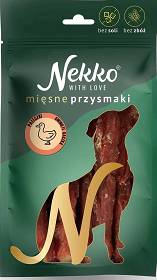 Nekko Przysmak Pałeczki owinięte kaczką dla psa 80g