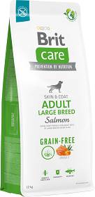 Brit Care Grain-Free Adult Large Salmon Karma z łososiem dla psa 2x12kg TANI ZESTAW