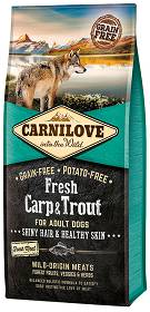 Carnilove Fresh Carp&Trout Karma z karpiem i pstrągiem dla psa 2x12kg TANI ZESTAW