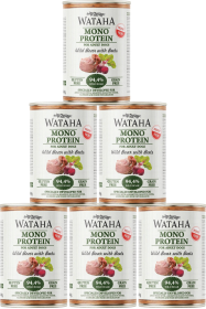 Wataha Mono Adult Boar&Beets Karma z dzikiem i burakami dla psa 12x400g PAKIET