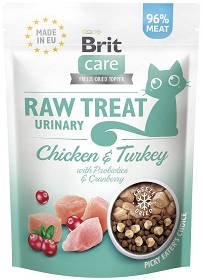 Brit Care Przysmak Raw Treat Urinary Chicken&Turkey dla kota op. 40g 