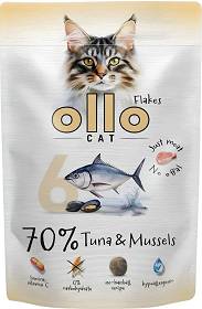 Ollo nr 6 Tuna&Mussels Karma z tuńczykiem i omułkami dla kota 85g