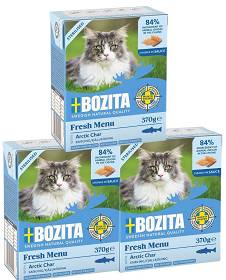 Bozita Sterilised Kot Karma z pstrągiem w sosie 6x370g PAKIET