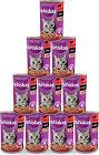 Whiskas Adult Karma z wołowiną w sosie dla kota 12x400g PAKIET