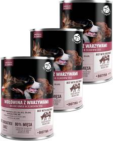 Pet Republic Karma z wołowiną i warzywami dla psa 6x1250g PAKIET