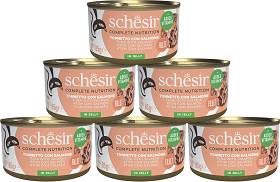 Schesir Adult Tuna&Salmon in Jelly Karma z tuńczykiem i łososiem dla kota 12x85g PAKIET