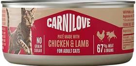 Carnilove CAT Chicken&Lamb Pate Karma z kurczakiem i jagnięciną dla kota 100g