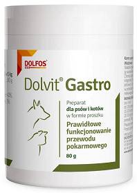 Dolvit Gastro dla psa i kota 80g