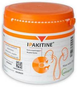 Vetoquinol Ipakitine Preparat na zdrowe nerki psa i kota 180g