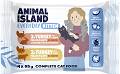 Animal Island Everyday Kitten Turkey with Rabbit & Turkey with Veal in Broth Karma z indykiem, królikiem i cielęciną w rosole dla kociąt 4x85g
