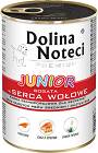 Dolina Noteci Premium Junior Karma z sercami wołowymi dla szczeniaka 400g