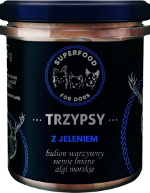 Trzypsy Adult Karma z jeleniem dla psa 300g