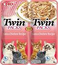 Inaba Ciao Twin Packs Recipe Tuna&Chicken& Karma z kurczakiem i tuńczykiem dla kota 2x40g 