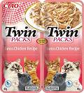 Inaba Ciao Twin Packs Tuna&Chicken Recipe Karma z kurczakiem i tuńczykiem dla kota 2x40g 