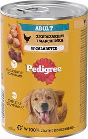 Pedigree Adult Karma z kurczakiem w galaretce dla psa 400g