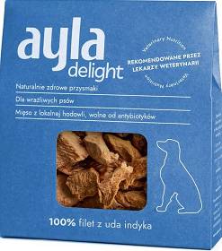 AYLA Delight Przysmak Filet z uda indyka dla psa 28g