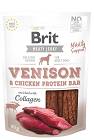 Brit Przysmak Meaty Jerky Venison Protein Bar dla psa op. 80g