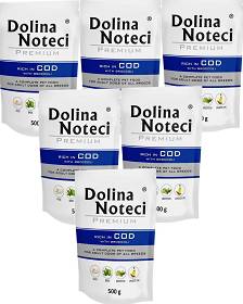 Dolina Noteci Premium Adult Cod Karma z dorszem i brokułami dla psa saszetka 10x500g