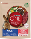 Purina One Adult Mini/Small Karma z wołowiną dla psa 800g