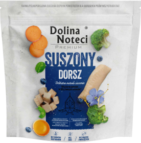 Dolina Noteci Premium Adult Suszona Karma z dorszem dla psa 1kg