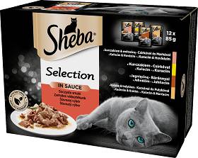 Sheba Selection in Sauce Kolekcja soczystych smaków Karma w sosie dla kota 12x85g