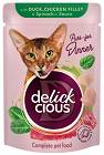 Delickcious Duck&Chicken Fillets in Sauce Karma z kaczką i kurczakiem dla kota 85g