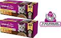 Whiskas Drobiowe Frykasy Karma w galaretce dla kota 2x(40x85g) PAKIET + NAKLEJKA WHISKAS GRATIS