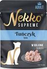 Nekko Supreme Adult Karma z tuńczykiem dla kota 70g (bulion)
