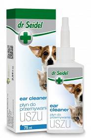 Dr Seidel Ear Cleaner dla psa i kota Płyn do przemywania uszu 75ml