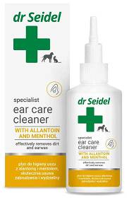 Dr Seidel Ear Cleaner dla psa i kota Płyn do przemywania uszu 75ml