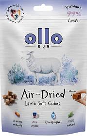 Ollo Air-Dried Lamb Soft Cubes Przysmaki z jagnięciną dla psa 80g