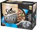 Sheba Craft Collection Wybór dań rybnych Karma w sosie dla kota 12x85g