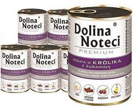 Dolina Noteci Premium Adult Karma z królikiem i żurawiną dla psa 6x800g PAKIET