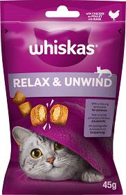 Whiskas Przysmak Relax&Unwind Relaks i Odprężenie dla kota op. 45g